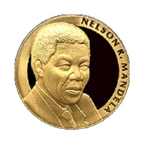 nelson mandela nobel peace prize medal
